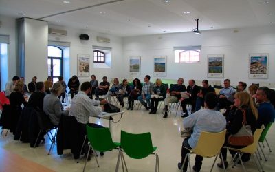 Reunión del Foro de Turismo en la sede del GDR de Guadix