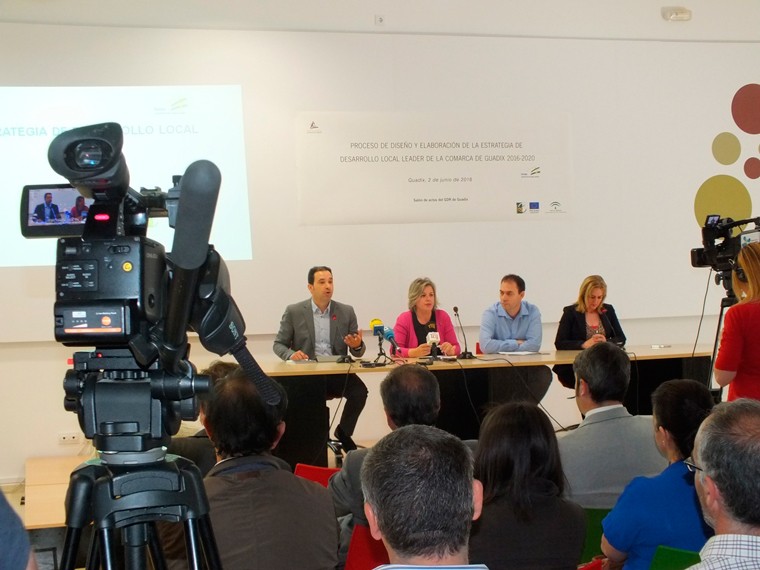 Presentado oficialmente el proceso de elaboración de la Estrategia de Desarrollo Local LEADER 2016-2020 para la Comarca de Guadix