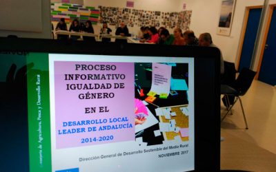 Los Grupos de Desarrollo Rural de Andalucía Oriental se forman en igualdad de género en la sede del GDR de Guadix