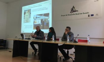 1ª Jornada del Seminario sobre los Geoparques andaluces en la sede del GDR de Guadix.