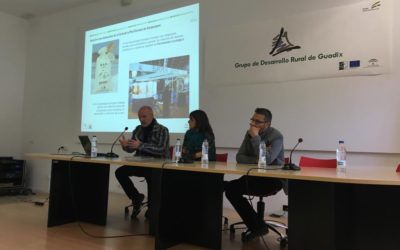 1ª Jornada del Seminario sobre los Geoparques andaluces en la sede del GDR de Guadix.