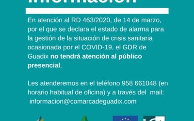 Estado de alarma situación de crisis sanitaria ocasionada por el COVID-19