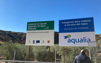 El Ayuntamiento de Guadix presenta a los medios de comunicación comarcales el proyecto de la EDAR (ESTACIÓN DEPURADORA DE AGUAS RESIDUALES) de Belerda.