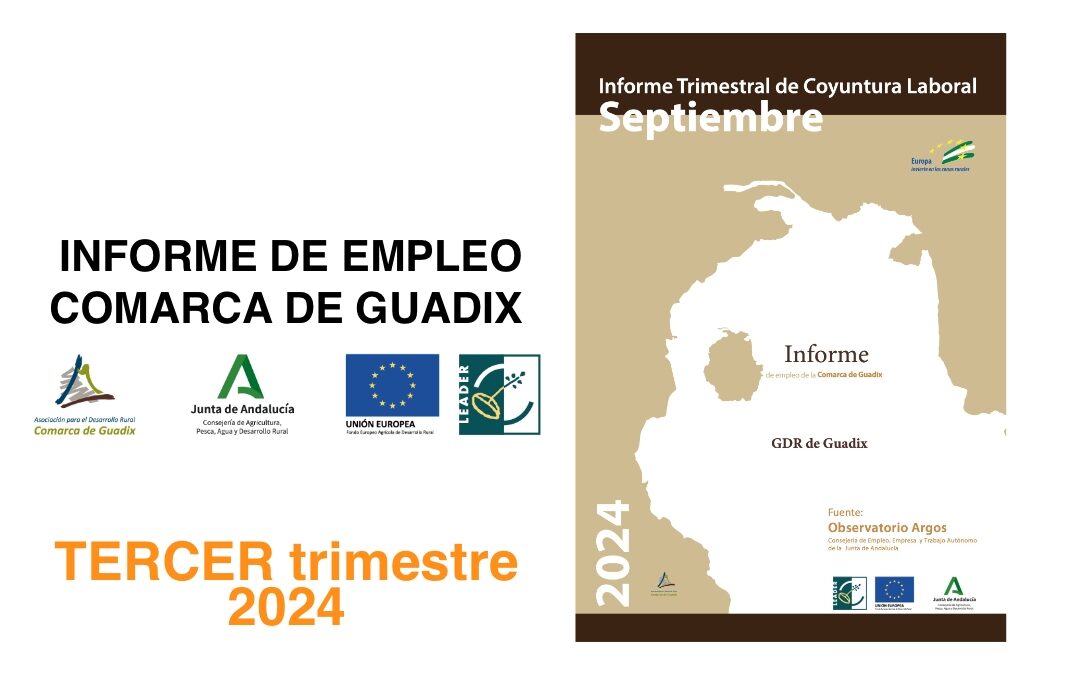 Informe Trimestral de Coyuntura Laboral en la Comarca de Guadix. TERCER trimestre de 2024.